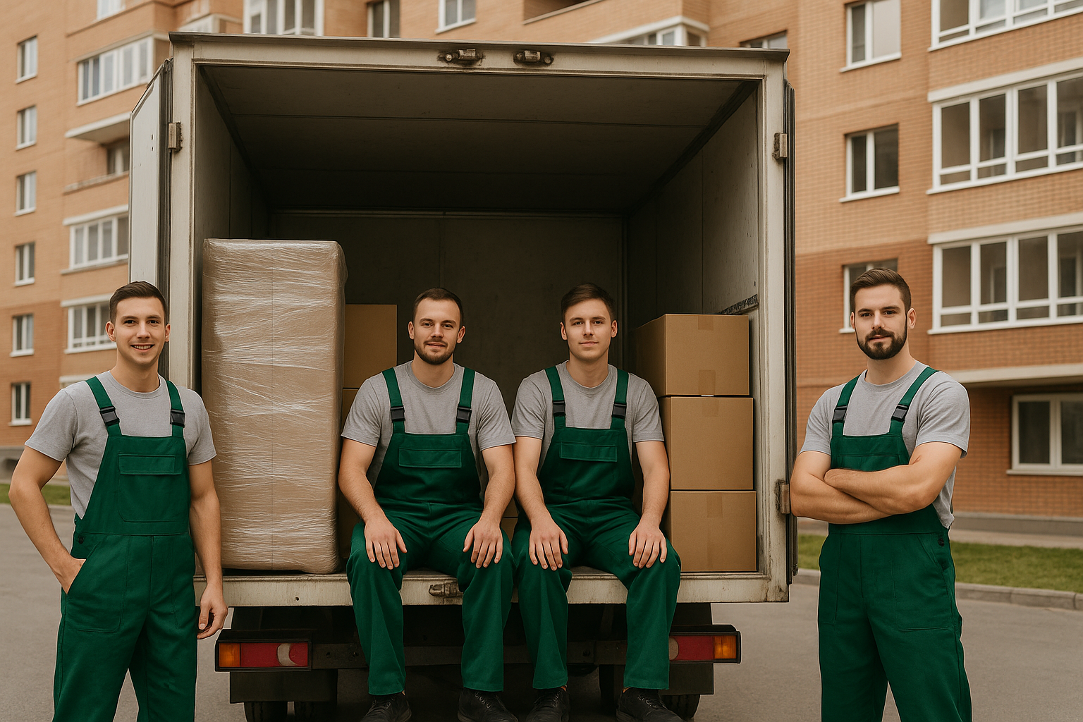 Междугородный переезд по России